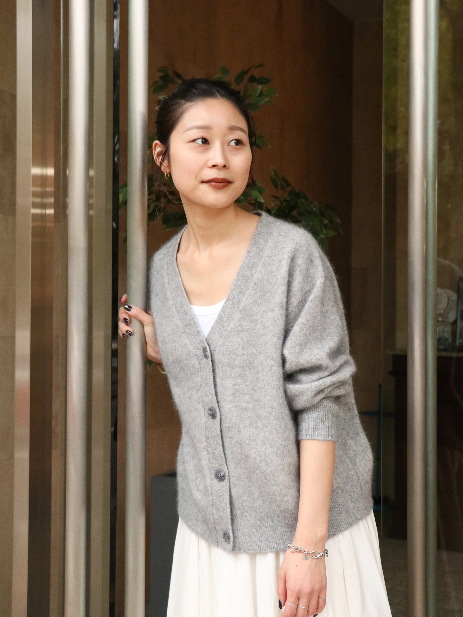 ラクーンニットプルオーバー＆カーディガン｜大人の上質冬ニット