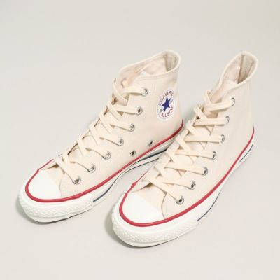[ CONVERSE/コンバース ] CANVAS ALL STAR J HI - Natural White