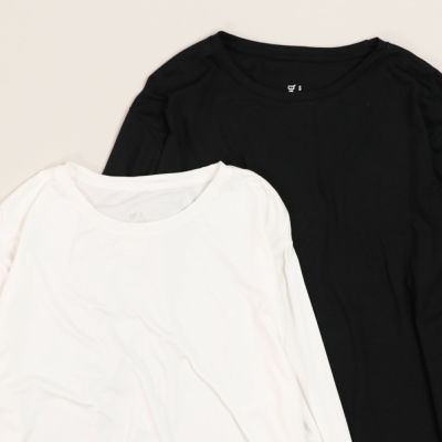 [ Boody/ブーディー ] メンズロングスリーブクルーネックTシャツ