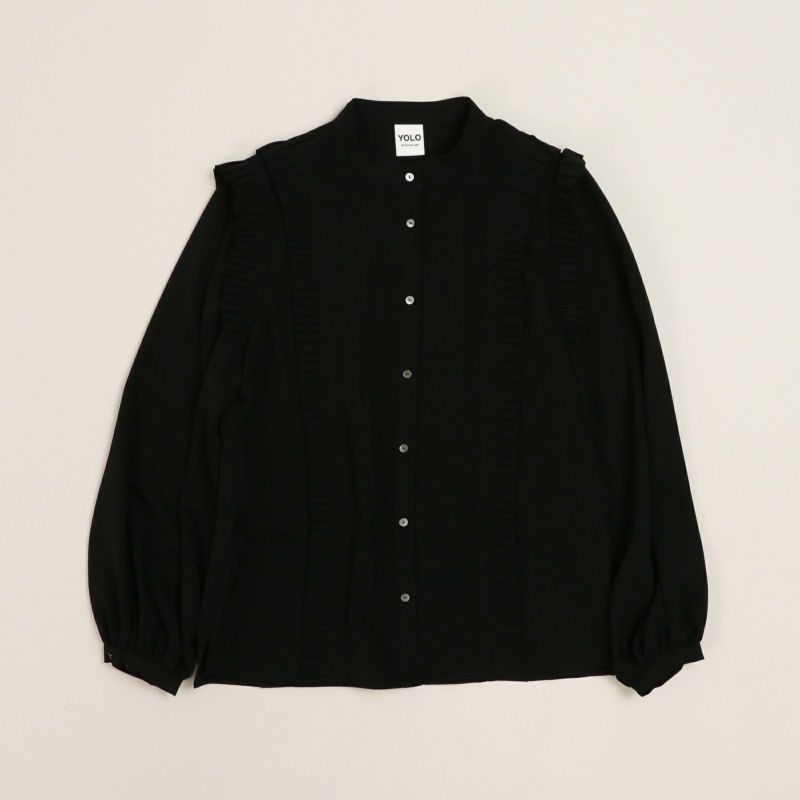 YOLO/ヨーロ ] プリーツブラウス - solid | FUKAYA FASHION STORES ONLINE