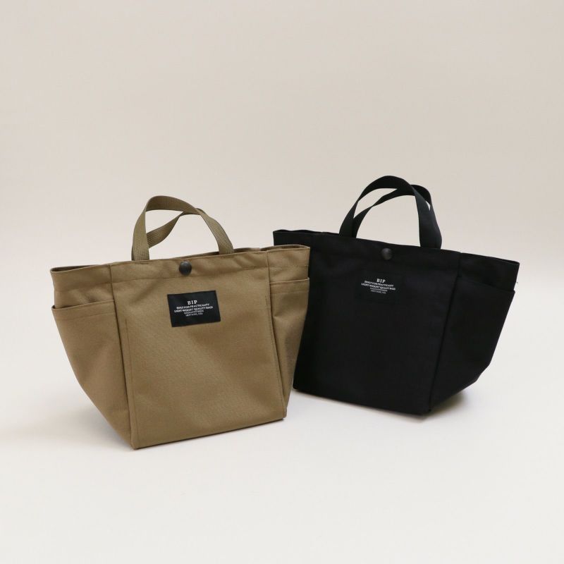 BAGSINPROGRESS/バッグズインプログレス ] SMALL SIDE POCKET TOTE