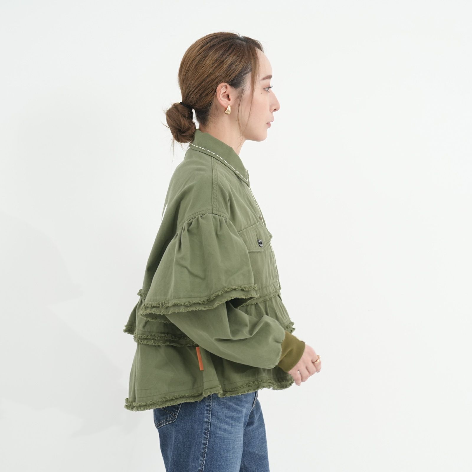 USU GALLERY / ユーエスユーギャラリー ] ミリタリーツイルジャケット