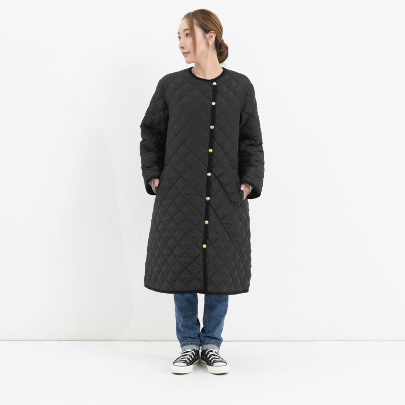 [ Traditional Weatherwear / トラディショナルウェザーウェア ] ARKLEY DOUBLE LONGアークリーダブルロング  キルティングコート キルトコート 中綿 | FUKAYA FASHION STORES ONLINE