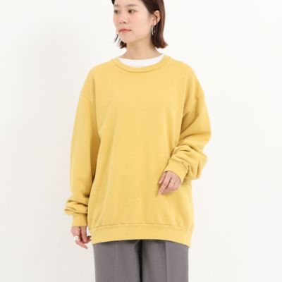 [ Velva Sheen / ベルバシーン ] 裏毛クルーネックプルオーバー<br>スウェット　トレーナー
