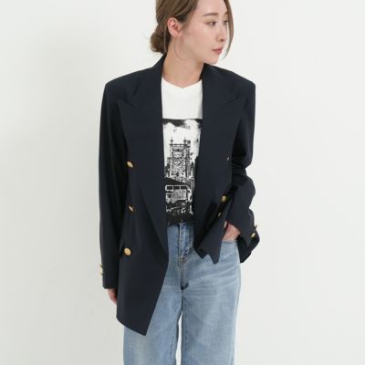 別注 [ Gallery / ギャラリー ] RL Blazer<br>ブレザー　ジャケット　ダブル　紺ブレ