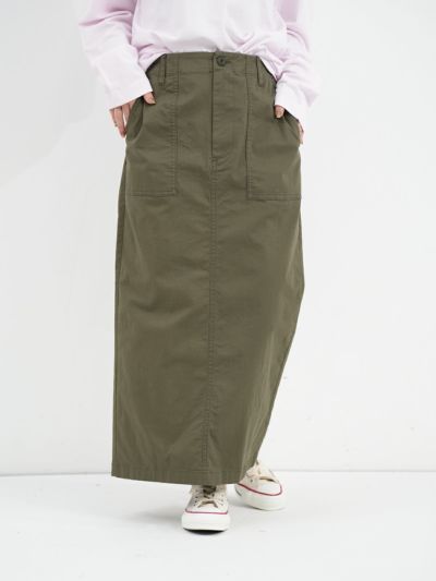 [ FUKAYA original / フカヤオリジナル ] ベイカースカート<br>チノスカート　ワークスカート