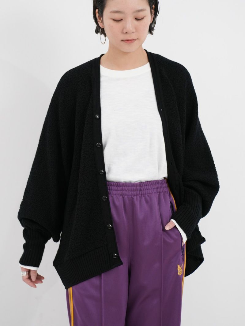 Needles ニードルス V Neck Cardigan カーディガン M 黒 NEEDLES ニードルズ V Neck Cardigan - Poly Mesh Vネック