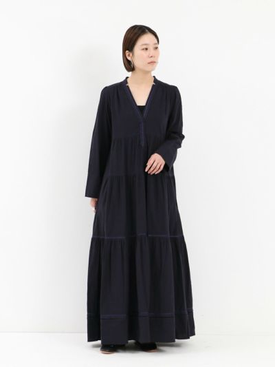 ne Quittez pas / ヌキテパ ] Cotton Jacquard Lily Print