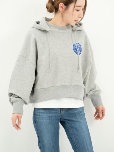 [ Parrott Canvas / パロットキャンバス ] クロップドワイドフーディー