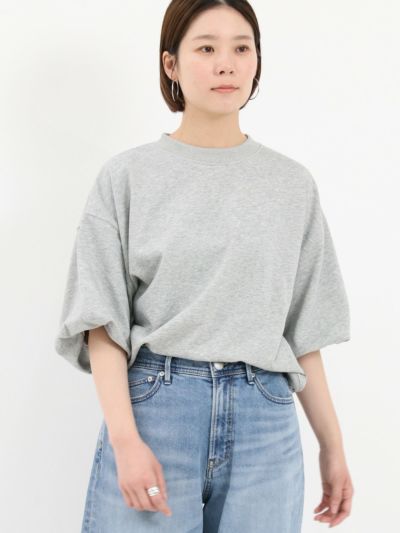 [ Audrey and John Wad / オードリーアンドジョンワッド ] 裏毛袖バルーンプルオーバー