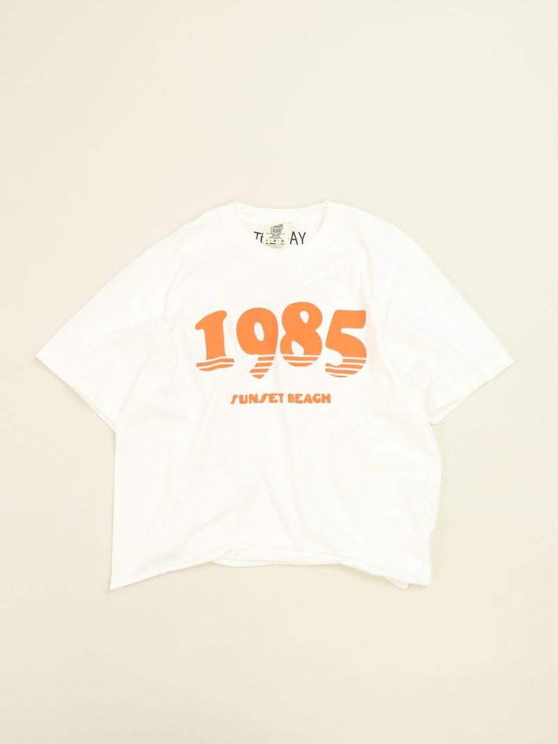 【THE DAY ON THE BEACH】CUT OFF T-SH TEE THE DAY ON THE BEACH / ザデイオンザビーチ ] Cutoff Tee