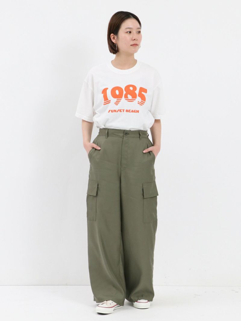 THE DAY ON THE BEACH / ザデイオンザビーチ ] Cutoff Tee