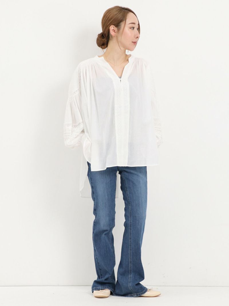 ne Quittez pas / ヌキテパ ] レースブラウス | FUKAYA FASHION