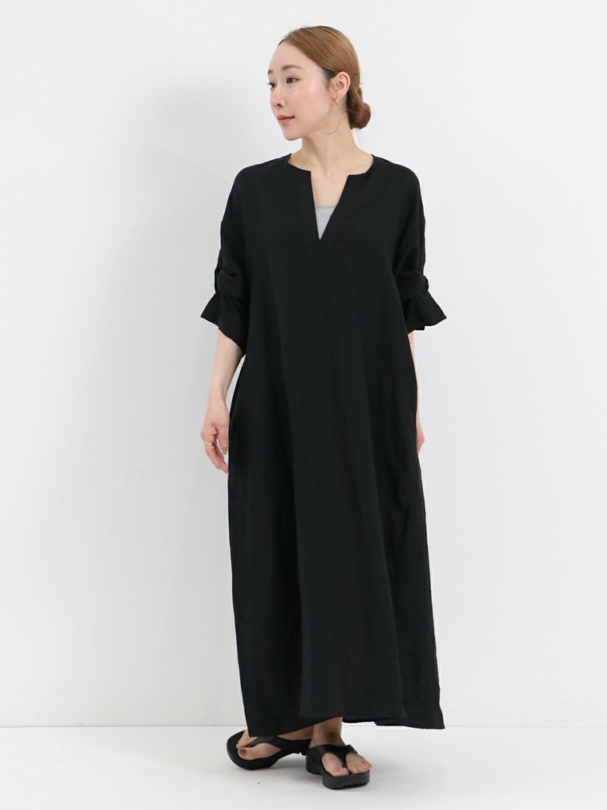 TICCA / ティッカ ] ツイストスリーブワンピース | FUKAYA FASHION  