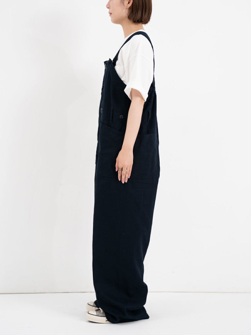 ENGINEERED GARMENTS ブラックオーバーオール S ENGINEERED GARMENTS (エンジニアードガーメンツ) Overalls