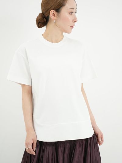 【 7/10 20:00START！ SUMMER SALE 】Dignite collier(ディニテ・コリエ)　サイドスリット ルーミー シアーニット Dignite Collier(ディニテコリエ) | SELECT SHOP HANEDAYA