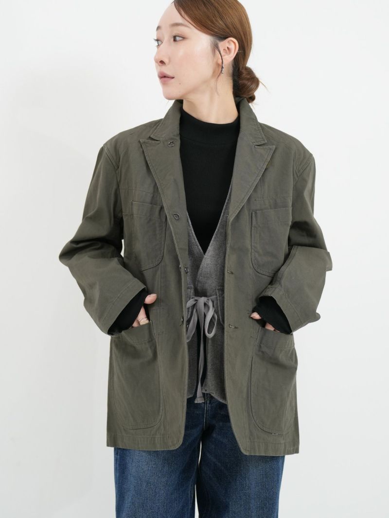 エンジニアドガーメンツ ベッドフォードジャケット カーキ サイズM 中古・古着通販】Engineered Garments (エンジニアドガーメンツ