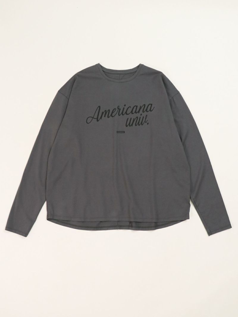 AMERICANA ✕MICA＆DEAL MICANAＴシャツ　黒 MICA&DEAL マイカアンドディール ×Americana アメリカーナ
