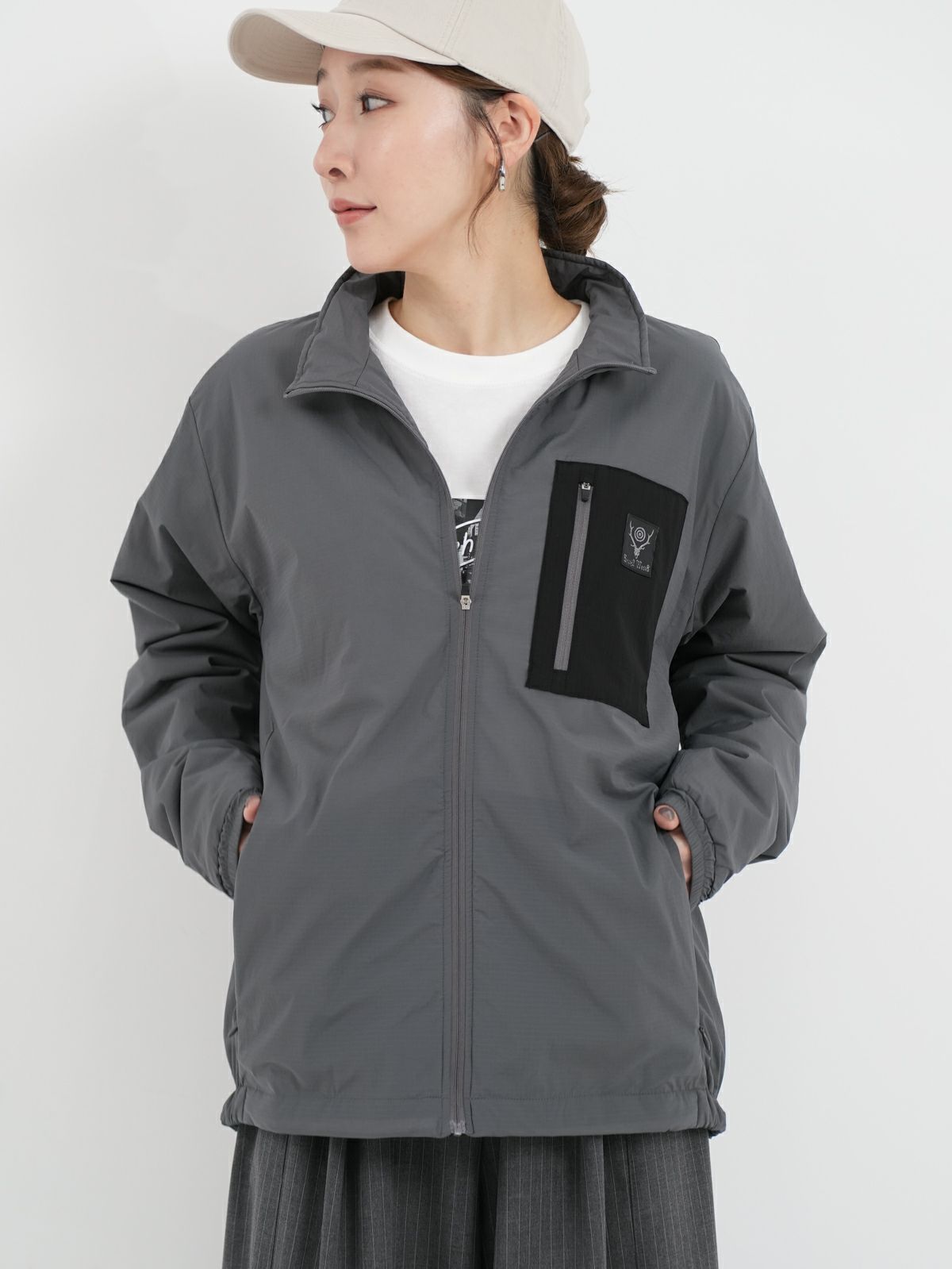 South2 West8(サウス2ウエスト8) ジャケット　グレー South2 West8 サウスツーウエストエイト River Trek Utility Jacket-C