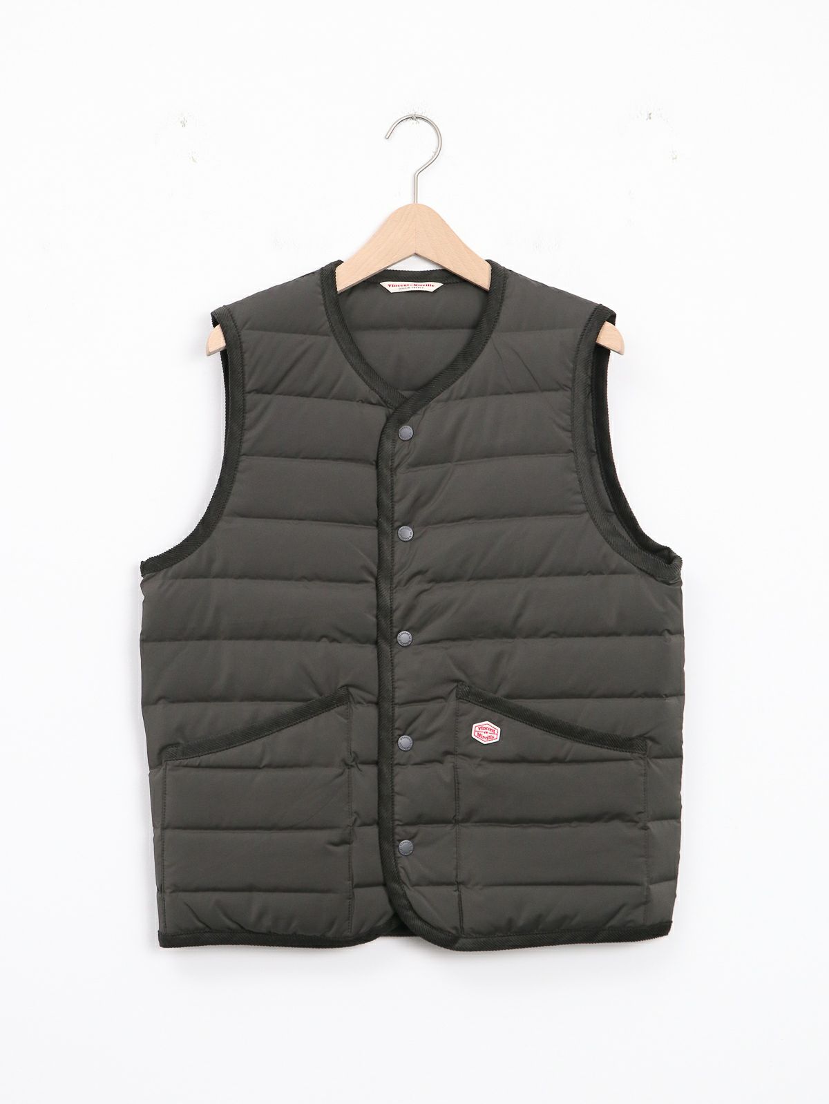 Vincent et Mireille / ヴァンソンエミレイユ ] STITCHLESS DOWN VEST