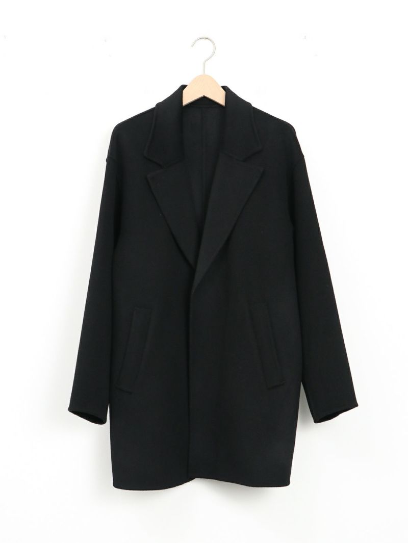 【極美品】Squady ダブルフェイス スタンドカラー コート　定価49500円 楽天市場】Squady スカディ ウール ダブルフェイス スタンドカラー